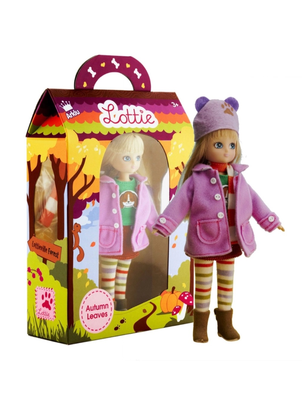 Lottie Doll Autumn Leaves New in Box Fashion Doll Big Eye Doll